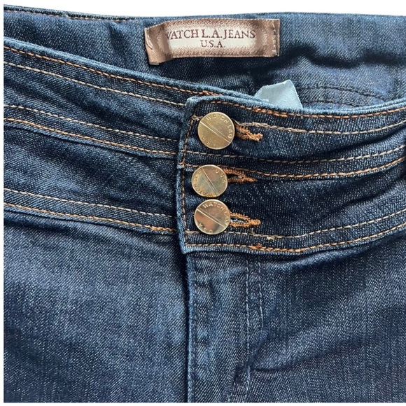 Watch LA Jeans - size 11 - button fly dark denim - Picture 4 of 7